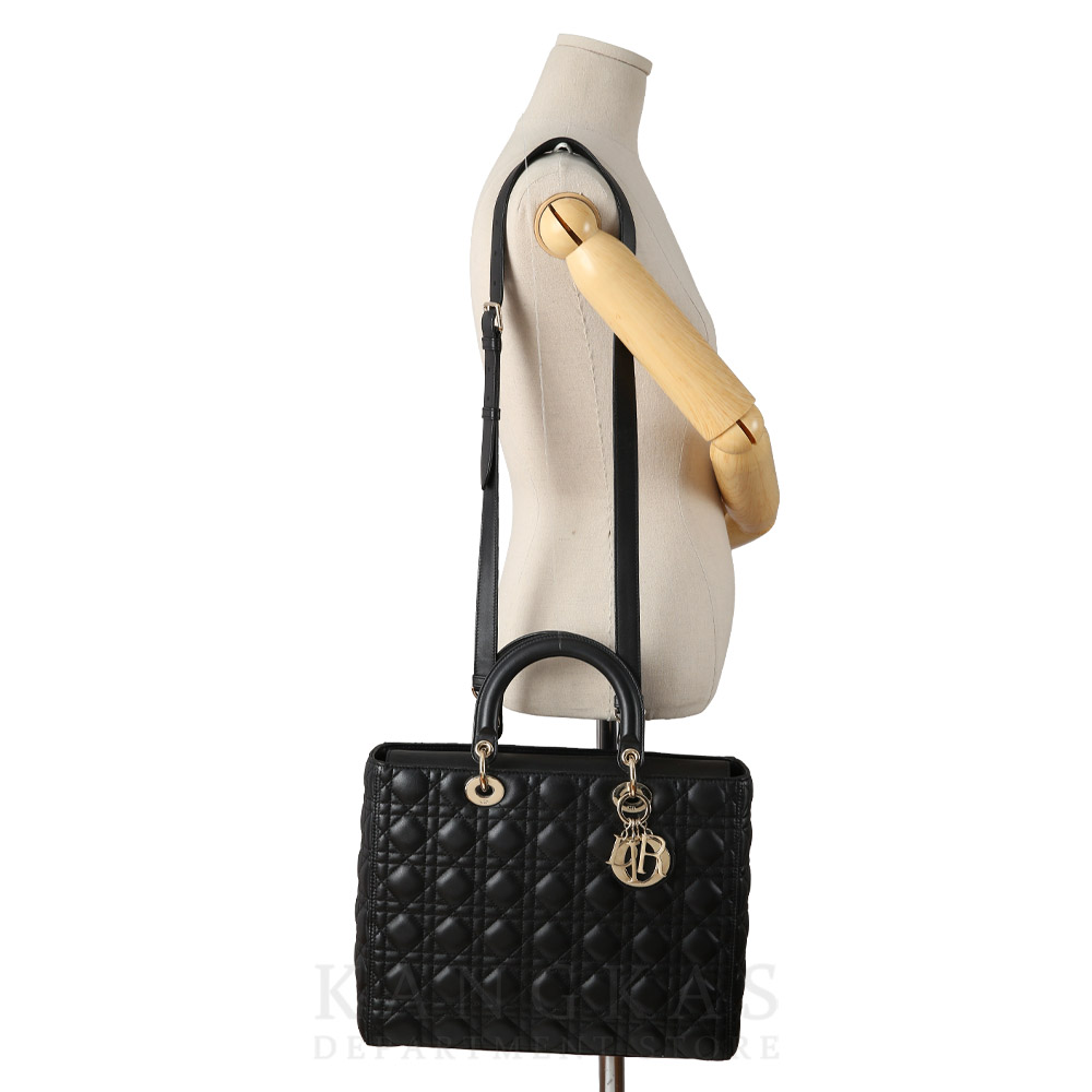 CHRISTIAN DIOR(USED)크리스찬디올 레이디디올 라지 백